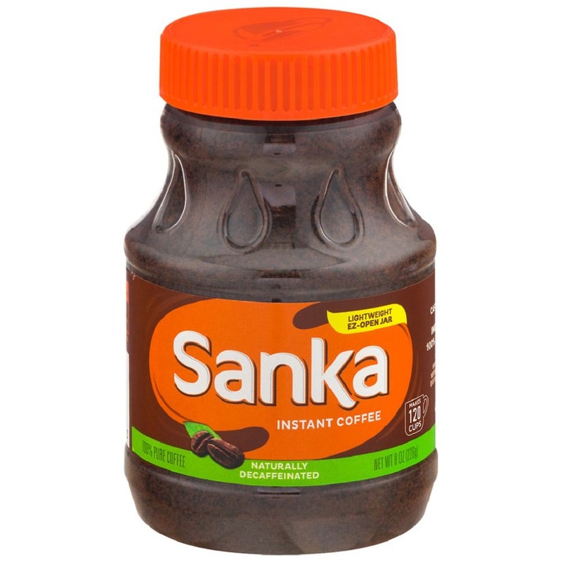 Maxwell House Sanka Decaf Instant Coffee, 8 oz Jar - Image 1